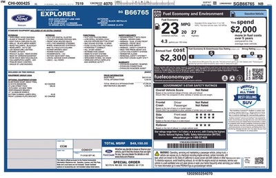 2025 Ford Explorer ST-Line