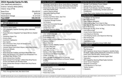 2024 Hyundai Santa Fe SEL