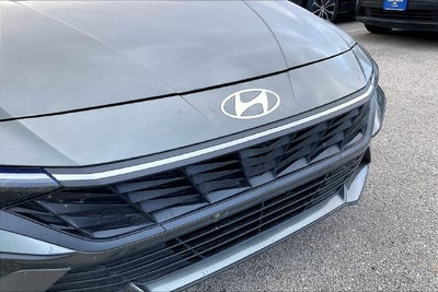 2024 Hyundai Elantra Hybrid Blue