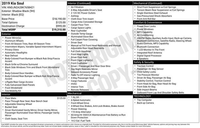 2019 Kia Soul Base