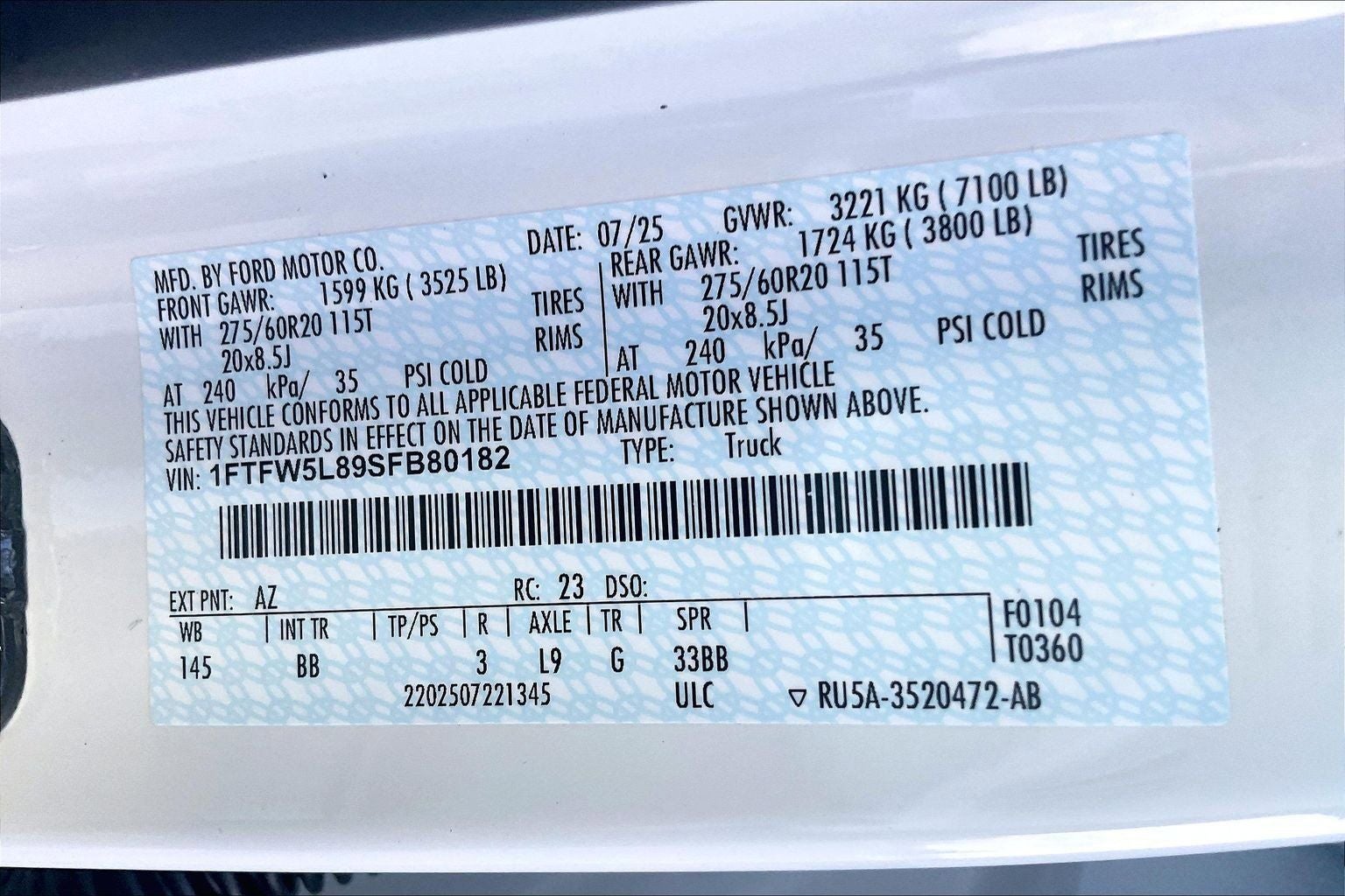 2025 Ford F-150 Lariat