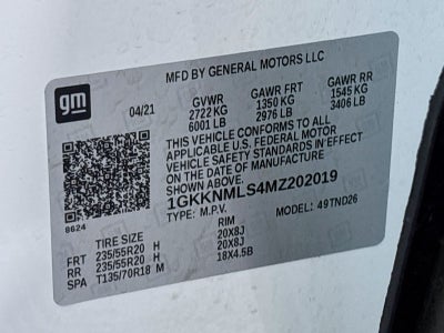 2021 GMC Acadia SLT