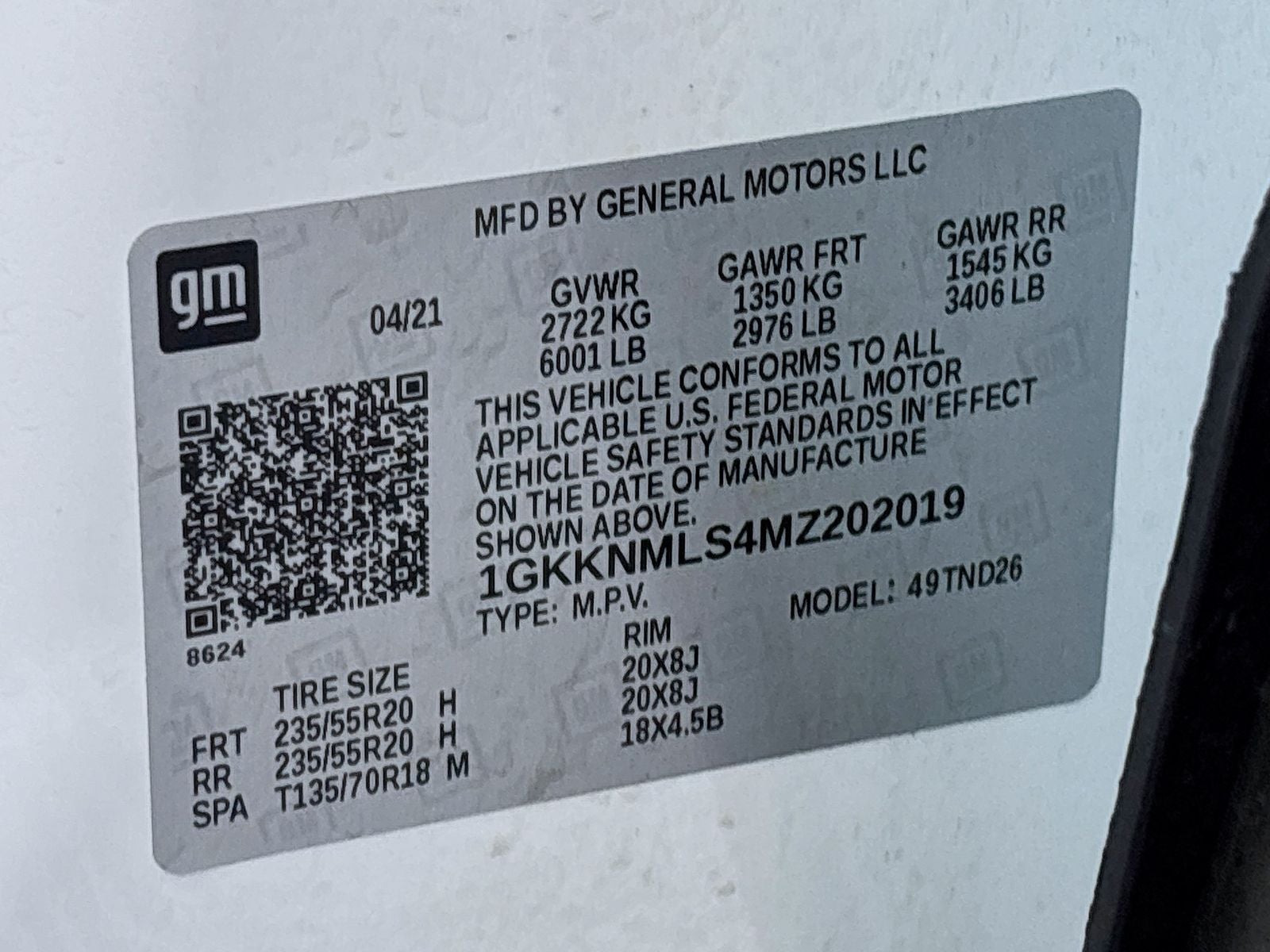 2021 GMC Acadia SLT