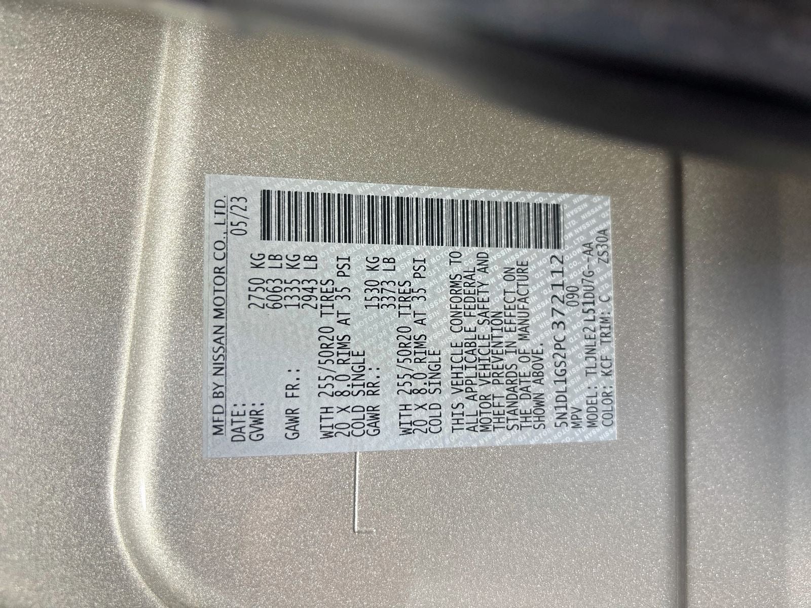 2023 INFINITI QX60 Sensory