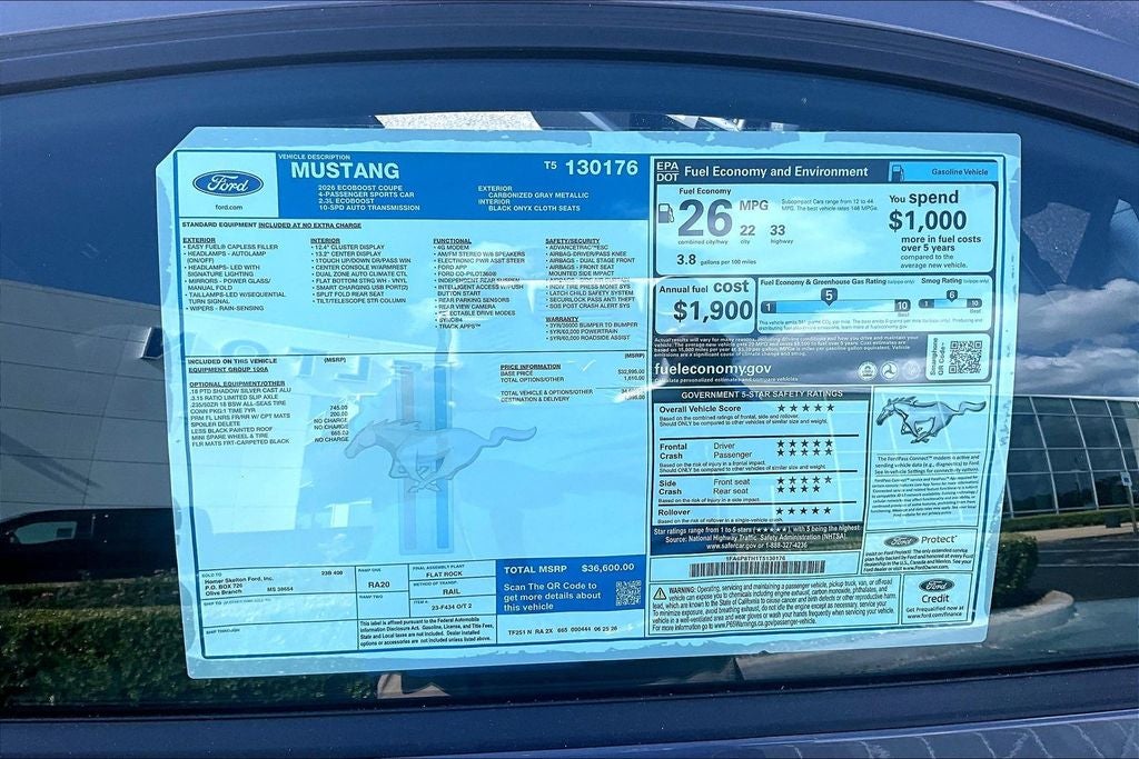 2026 Ford Mustang EcoBoost