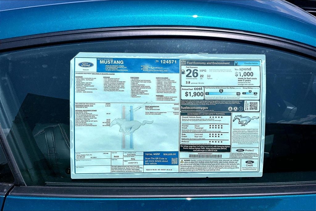 2026 Ford Mustang EcoBoost