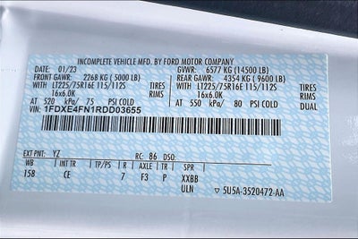 2024 Ford E-450SD Base