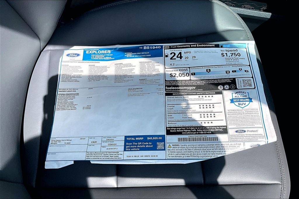 2026 Ford Explorer Active