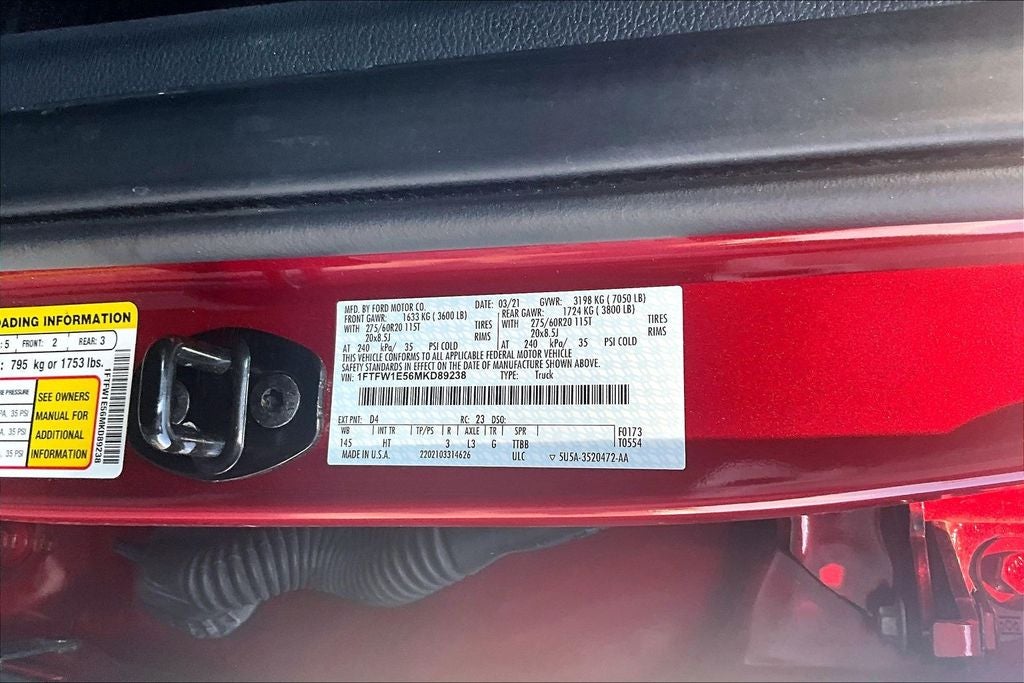 2021 Ford F-150 Lariat