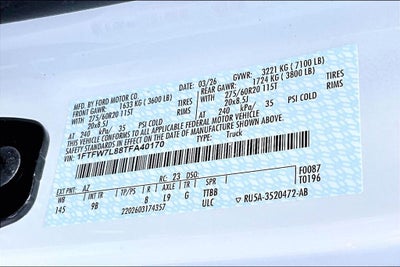 2026 Ford F-150 Platinum