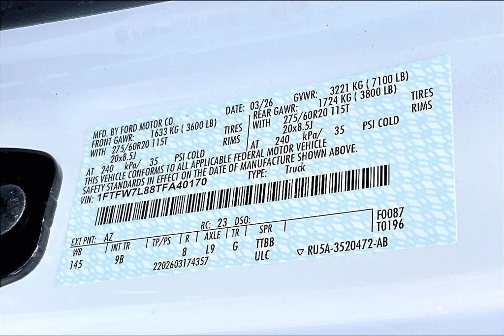 2026 Ford F-150 Platinum