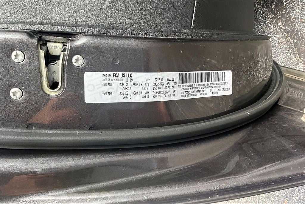 2020 Chrysler Pacifica Touring