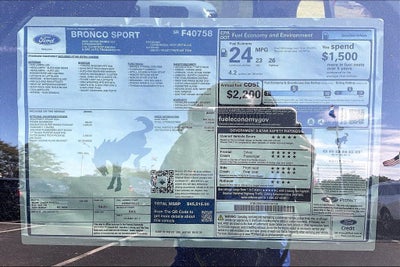 2025 Ford Bronco Sport Outer Banks