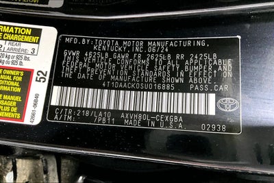 2025 Toyota Camry XLE