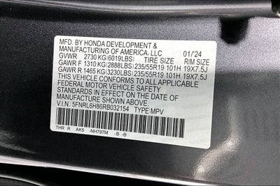 2024 Honda Odyssey Touring
