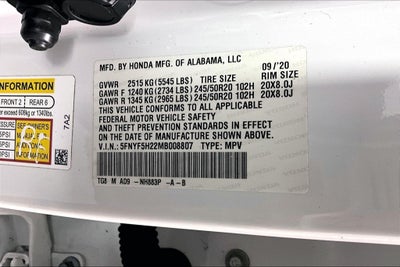 2021 Honda Pilot Special Edition