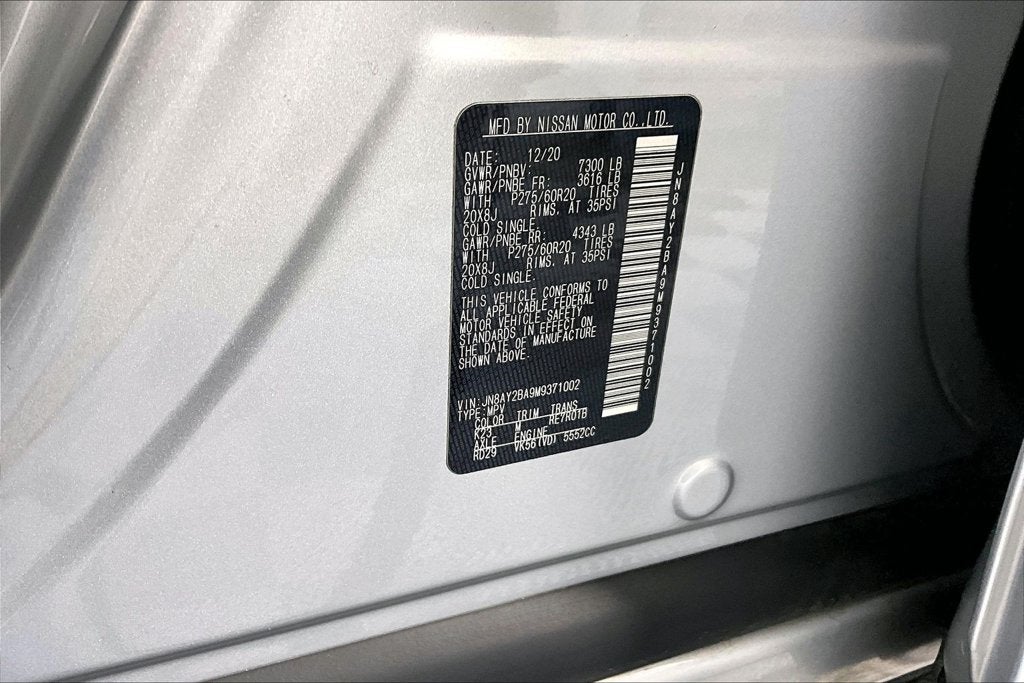 2021 Nissan Armada SL