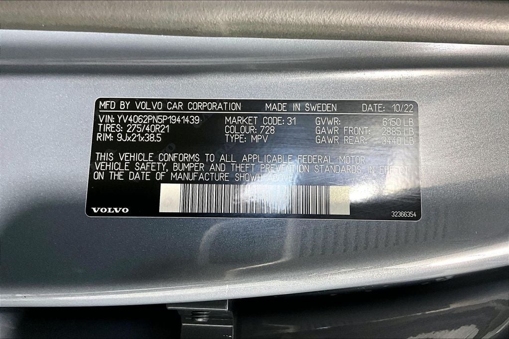 2023 Volvo XC90 B6 Plus 7-Seater
