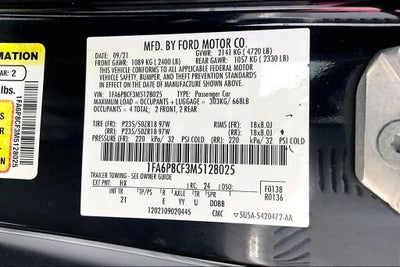 2021 Ford Mustang GT