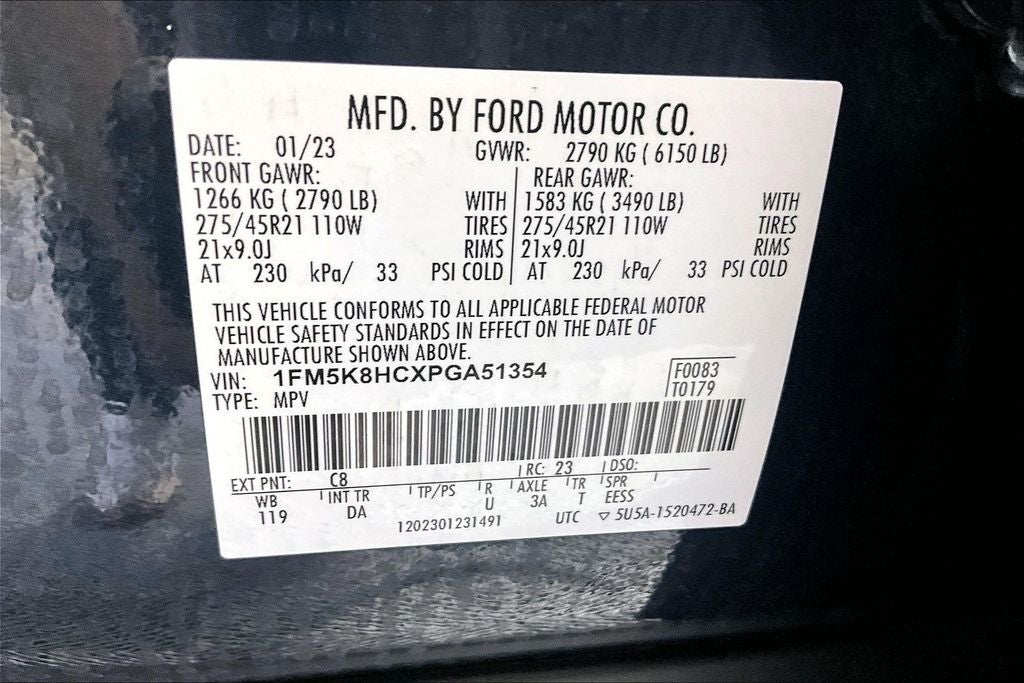 2023 Ford Explorer Platinum