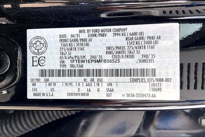2021 Ford F-150 XLT
