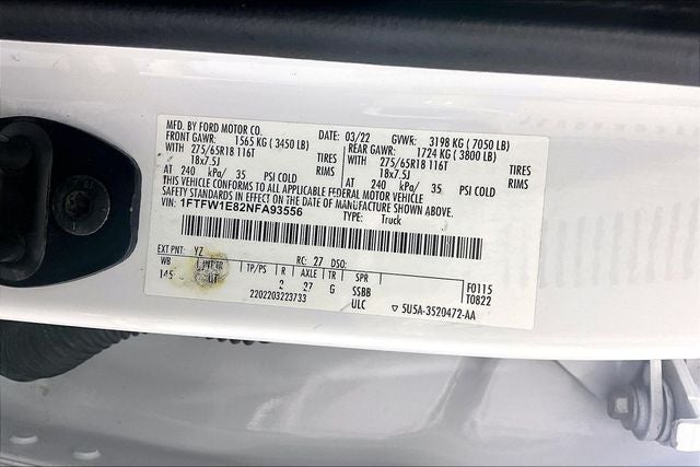 2022 Ford F-150 XLT