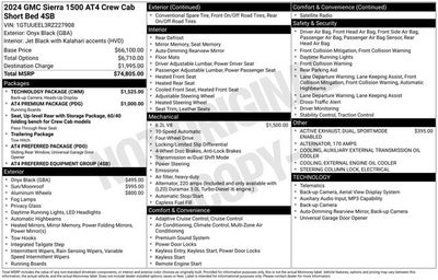2024 GMC Sierra 1500 AT4
