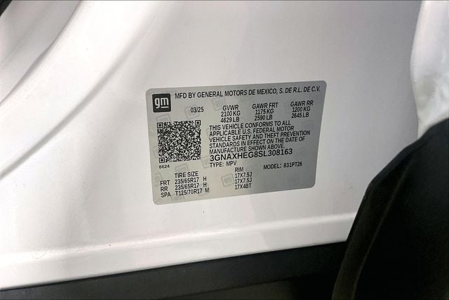 2025 Chevrolet Equinox LT