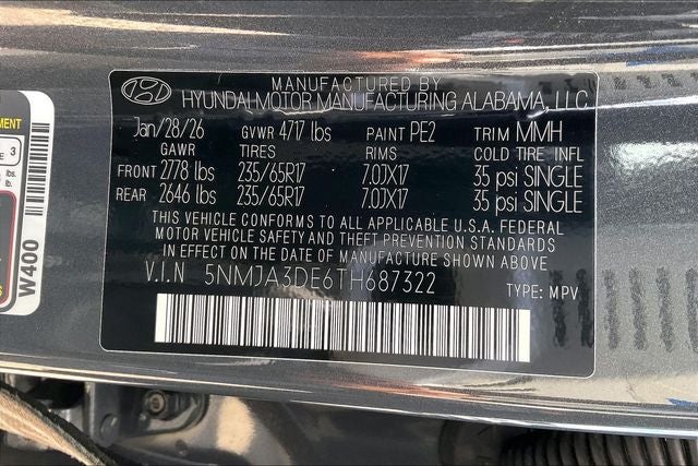 2026 Hyundai Tucson SE