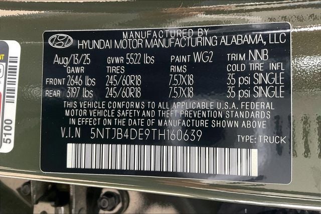 2026 Hyundai Santa Cruz SEL