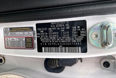 2025 Kia Sorento S