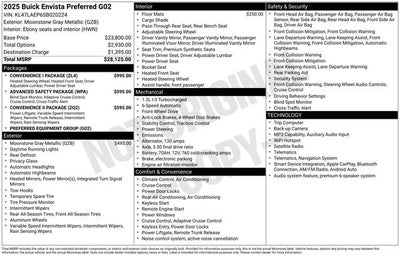 2025 Buick Envista Preferred