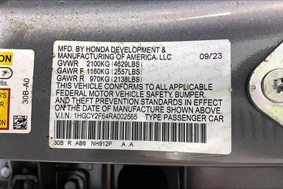 2024 Honda Accord EX-L