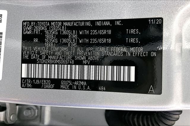 2021 Toyota Highlander XLE