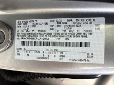 2023 Ford Escape Active